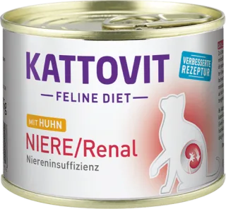 Conserva Kattovit Renal, Pui, 185 g