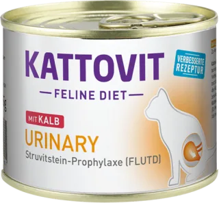 Conserva Kattovit Urinary, Vitel, 185 g