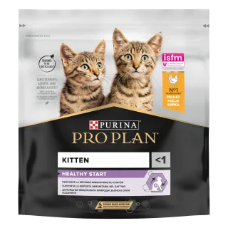 ​PURINA PRO PLAN KITTEN Healthy Start, Pui, 400 g