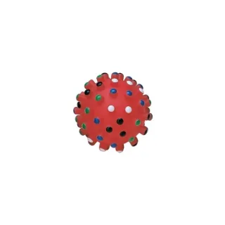 Jucarie Dog Toys Minge Puncte Mari, 8.5 cm