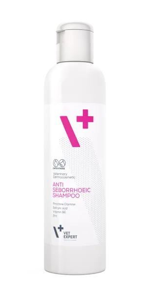 VetExpert Sampon AntiSeboreic, 250 ml