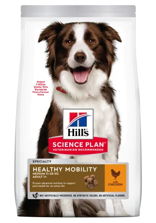 Hrana uscata caini, Hill's Science Plan Canine Adult Healthy Mobility Medium, 14 kg