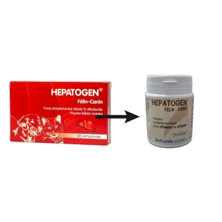 Hepatogen Felin - Canin, 60 comprimate