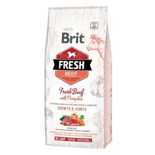 Brit Fresh Beef and Pumpkin Puppy Large, 12 kg
