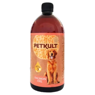 Ulei de somon pentru caini Petkult, 1 L