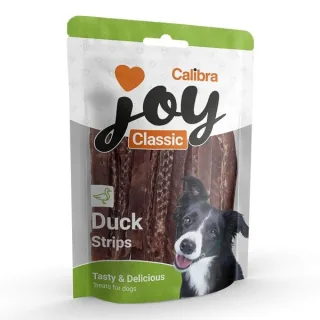 Recompense caini, Calibra Joy Dog Classic Duck Strips, 80 g