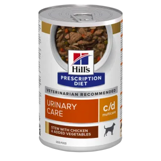 Hill's Prescription Diet Canine C/D Chicken and Vegetable Stew, 354 g