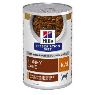 Hill's Prescription Diet Canine K/D Chicken and Vegetable Stew, 354 g