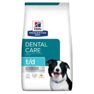 Hill's Prescription Diet Canine t/d Dental Care, 4 kg