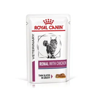 ROYAL CANIN Renal Chicken, dieta veterinara, plic hrana umeda pisici, sistem renal, 85 g