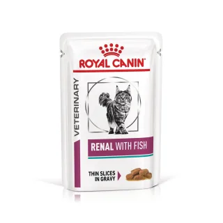 ROYAL CANIN Renal Fish, dieta veterinara, plic hrana umeda pisici, sistem renal, 85 g