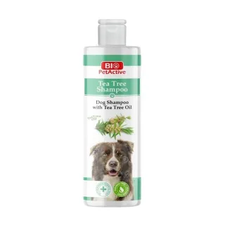 Sampon pentru caini, Bio PetActive Tea Tree Shampoo Dogs, 400 ml