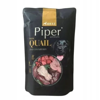 Piper Adult Dog, Prepelita si Merisoare, 500 g