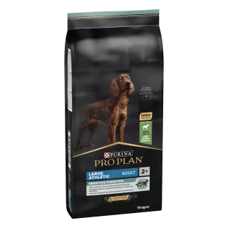 PURINA PRO PLAN ADULT Sensitive Digestion, Talie Mare Atletică, Miel, 14 kg