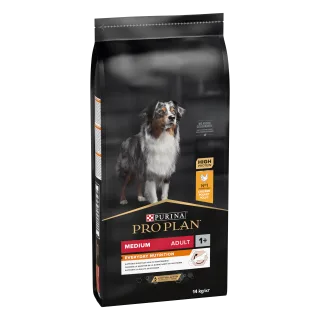 PURINA PRO PLAN ADULT Everyday Nutrition, Talie Medie, Pui, 14 kg