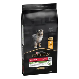 PURINA PRO PLAN PUPPY Healthy Start, Talie Medie, Pui, 12 kg