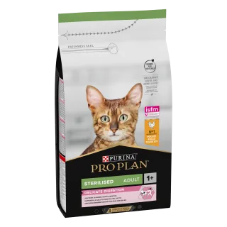 ​PURINA PRO PLAN STERILISED Sensitive Digestion, Pui, 1.5 kg