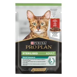 PURINA PRO PLAN STERILISED NUTRISAVOUR, Vita, 85 g