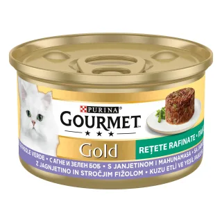 GOURMET GOLD Savoury Cake, Miel si Fasole Verde, 85 g