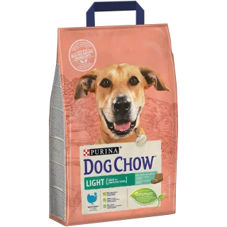 DOG CHOW LIGHT, Curcan, 2.5 kg