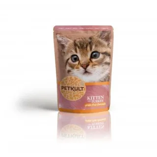 Hrana Umeda Pisici Junioare Petkult, Curcan, 100 g