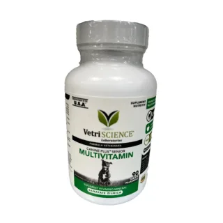 VETRI SCIENCE Canine Plus Senior, multivitamine câini senior, 90tbl masticabile