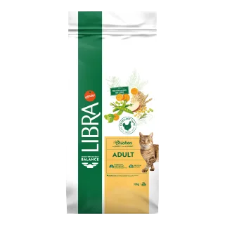 Hrana Uscata Pisici Adulte, Libra Cat Adult, Pui, 12 kg