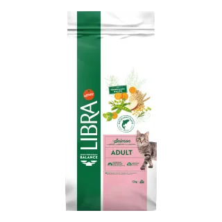 Hrana Uscata Pisici Adulte, Libra Cat Adult, Somon, 12 kg