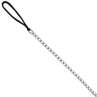 Lesa Lant Clasic Maner Chinga 1 m/4 mm Negru 14031