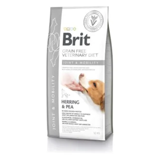 BRIT VD Joint & Mobility, XS-XL, Hering, dietă veterinară, hrană uscată fără cereale câini, sistem articular, 12kg