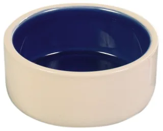 Castron Ceramica 0.3 l/12 cm Crem/Albastru 2450