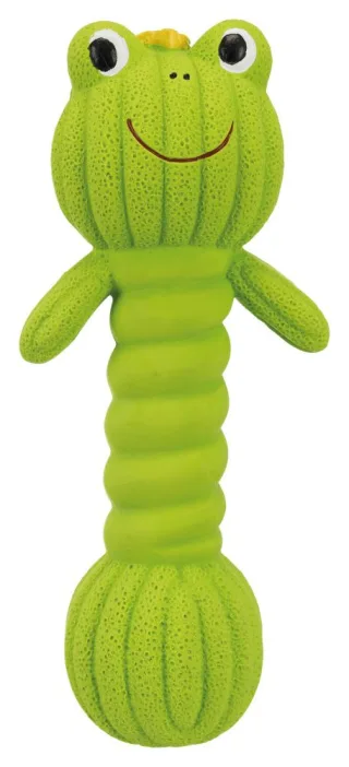 Jucarie Dumpbell Broasca 18 cm Verde 34484