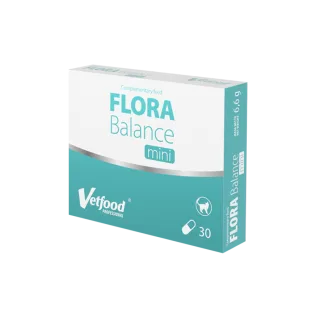 VetFood Flora Balance Mini, 30 capsule