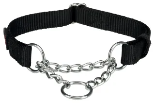 Zgarda Chinga cu Lant Strangulanta 45-70 cm/25 mm Negru 202901