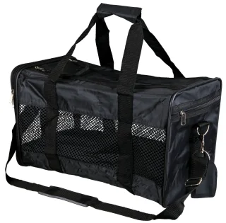 Geanta Transport 26x27x47 cm Negru/ Cyan 28841