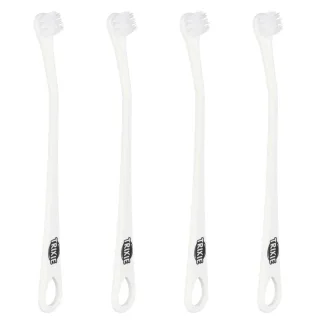 Set Periuta De Dinti Trixie pentru Caini si Pisici Mici, 15 cm, 4 buc Alb 25621