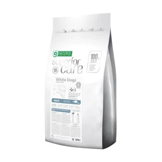 Nature's Protection Superior Care White Dogs Grain Free White Fish Adult Small & Mini Breeds, 10 kg