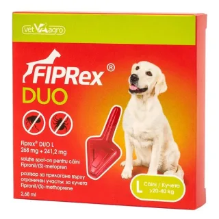 Fiprex Duo L Dog (20-40 kg), 1 pipeta