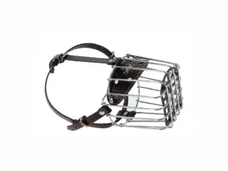 Botnita caine metal nr. 13 - schnauzer mic