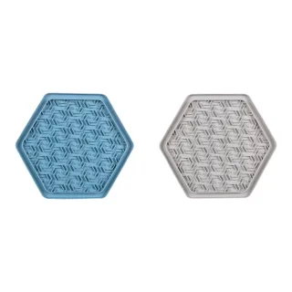 Hranitor Interactiv Lick Pad Jelly Blue/ Grey 24x21 CM