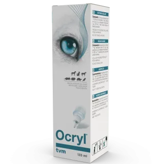 Solutie oftalmica sterila pentru curatare, Caini & Pisici, Ocryl, 135 ml