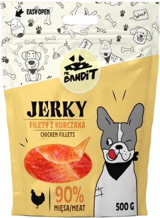 Mr. Bandit Jerky, Pui, 500 g