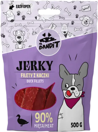 Mr. Bandit Jerky, Rata, 500 g