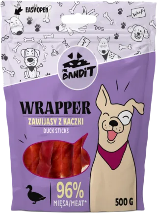 Mr. Bandit Wrapper, Sticks, Rata, 500 g