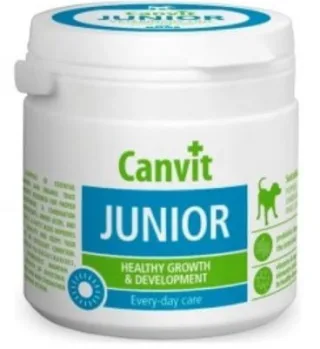 CANVIT Junior Maxi, supliment multivitamine câini junior CANVIT Junior Maxi, M-XL, supliment multivitamine câini junior, flacon, 230g