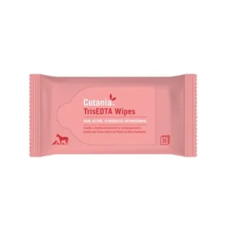 Cutania TrisEDTA Wipes, VetNova, 24 buc