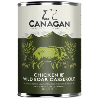 Canagan Dog, Pui & Mistret, 400 g
