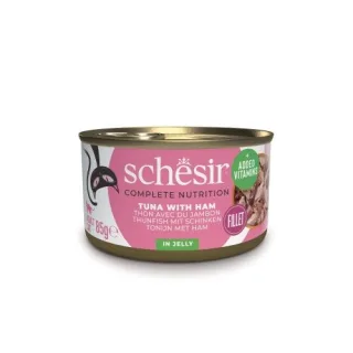 Hrana umeda pisici, Schesir, Ton si Sunca in Jeleu, 85 g