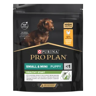 PURINA PRO PLAN PUPPY Healthy Start, Talie Mică și Foarte Mică, Pui, 700 g