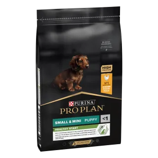 PURINA PRO PLAN PUPPY Healthy Start, Talie Mică și Foarte Mică, Pui, 7 kg